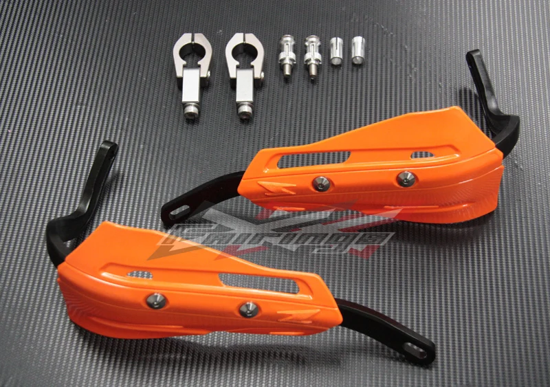 

ORANGE 7/8" Motocicleta Motorcross Dirt Bike ATV Motorcycle Brush Bar Hand Guards Handguard Cover
