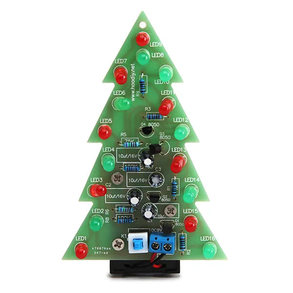 

Assembled Christmas Tree LED Flash Electronic LED Flash Light Device Module