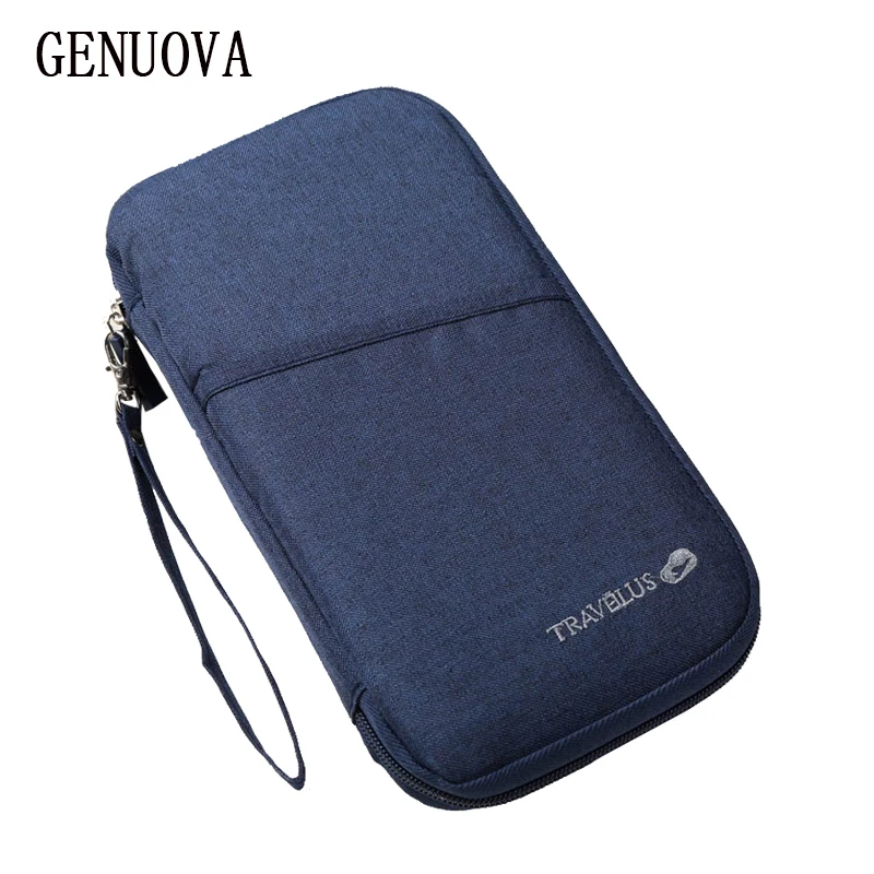 

Multipurpose Women's Wallets Documents Organizer Packages Travel Passport Holders Cover Commercial Bank Cards Badges Wallets Men