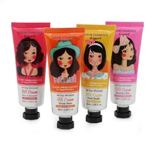 Music Flower Brand BB&CC Cream Korean Makeup Face Base Liquid Foundation Make Up Concealer Moisturizing Whitening Cosmetics 50ml