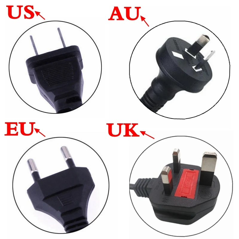 42V 2A Universal Battery Charger for Hoverboard Smart Balance Wheel 36v electric power scooter Adapter Charger EU/US/AU/UK Plug 42V 2A Universal Battery Charger for Hoverboard Smart Balance Wheel 36v electric power scooter Adapter Charger EU/US/AU/UK Plug