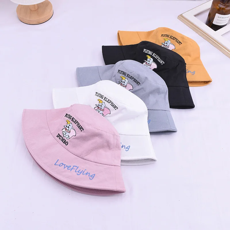 

2019 new children's cartoon little monster dinosaur summer baby cute print visor fisherman hat travel sun hat for boys and girls