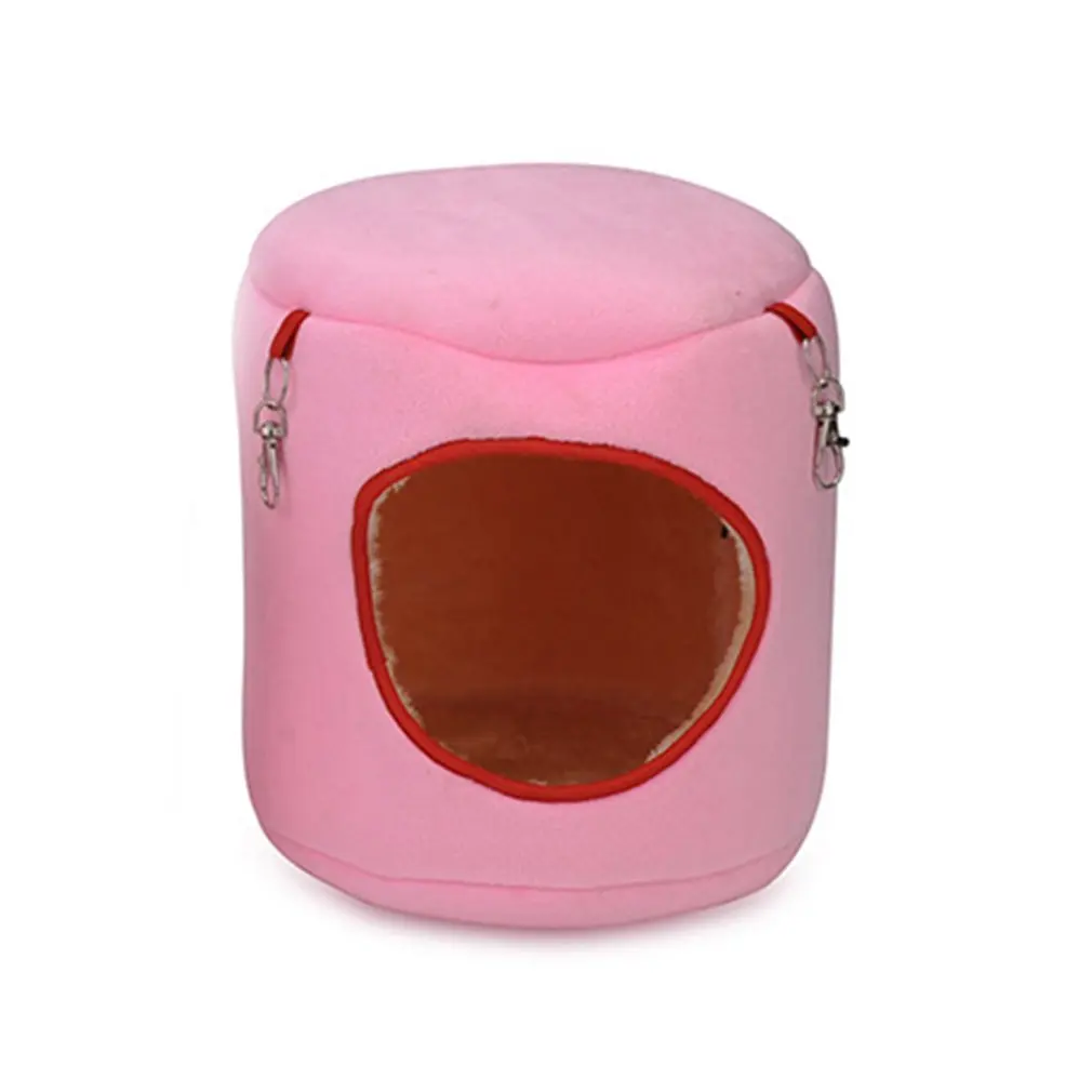 

Warm Bed Rat Hammock Squirrel Winter Toys Pet Hamster Cage Durable Hanging Nest Toy Comfortable Pet Supplies