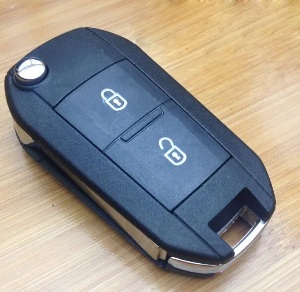 2 Buttons VA2 Peugeot 307 407 408 Modified Remote Key Shell (14)