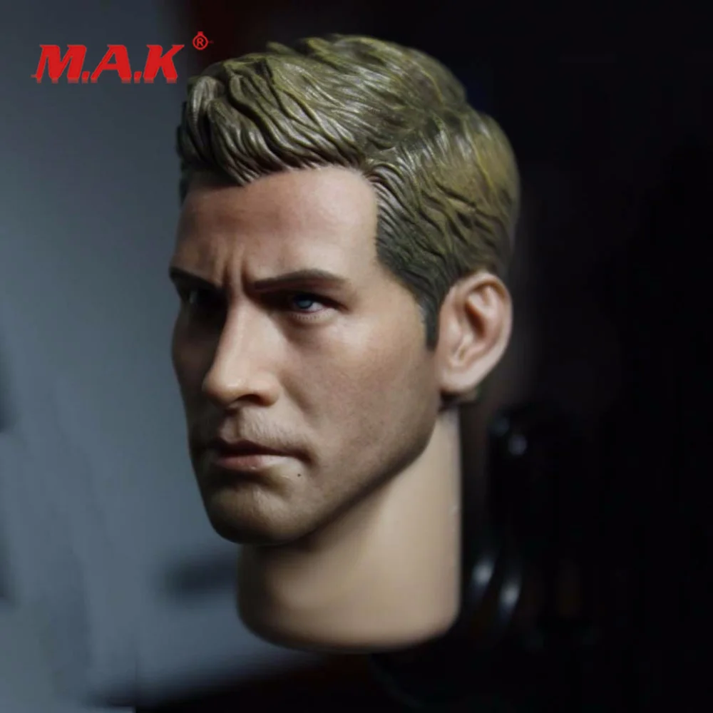 1/6 Scale Jake Gyllenhaal Male Head Carving Cut Hair F 12" Action Figure Toys 