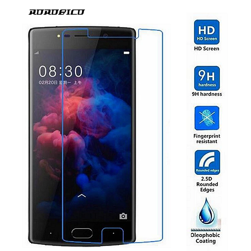 ROROBICO Tempered Glass For Doogee BL7000 4G Screen Protector 0.26mm Ultra-thin 9H HD Premium Film | Мобильные телефоны и