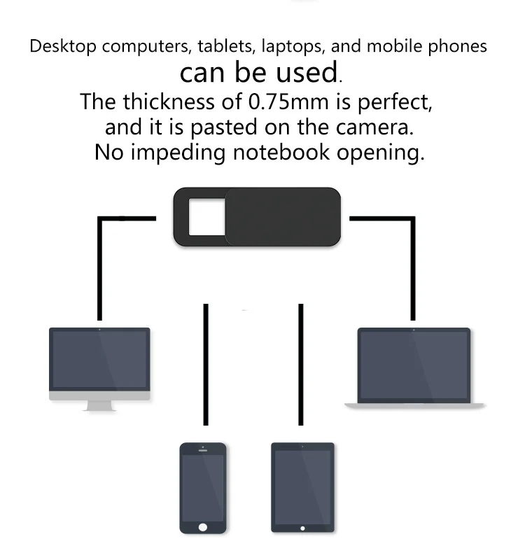 Orsda чехол для веб-камеры слайдер для ноутбуков камера крышка затвора веб-камера крышка Магнит занавес для камеры Телефон IPad ПК Macbook планшет стикер конфиденциально