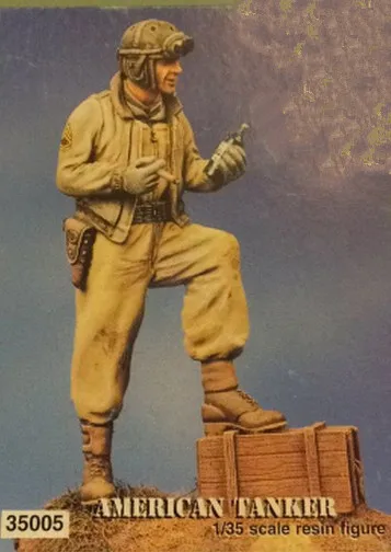 Масштабные модели 1/35 WW2 Американский Танк команды история фигура Смола Бюст