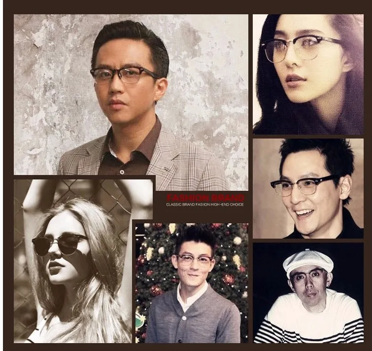 half frame glasses frame (18)
