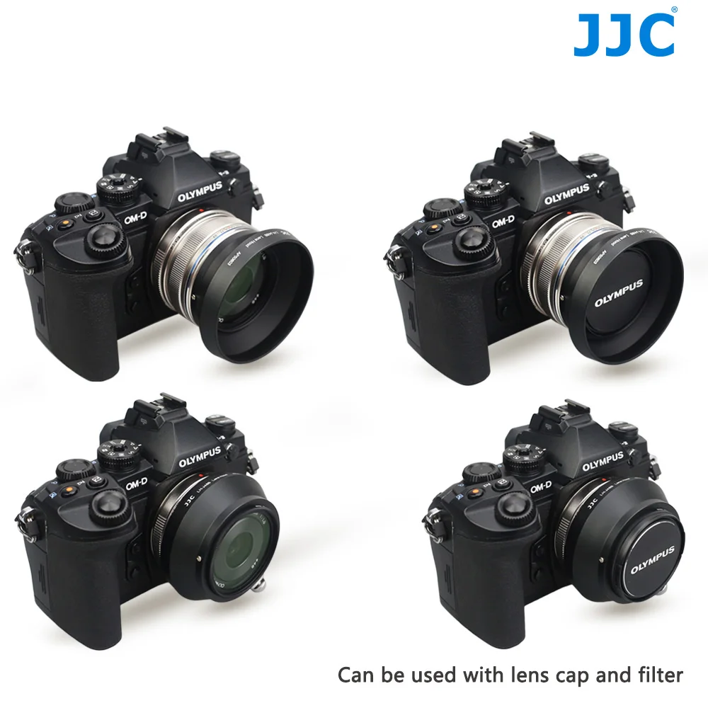 JJC Metal Lens Hood 46mm for OLYMPUS M.ZUIKO DIGITAL 17mm F1.8 replaces LH-48B JJC Metal Lens Hood 46mm for OLYMPUS M.ZUIKO DIGITAL 17mm F1.8 replaces LH-48B