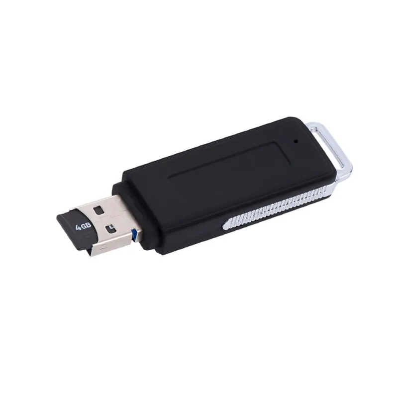  2-in-1 4GB 8GB 16GB USB Driver Digital Audio Voice Recorder Sound Recording U Flash Disk Portable R