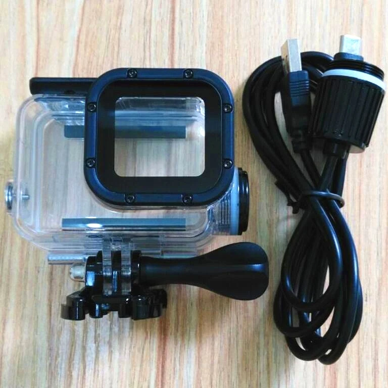

Sport Camera Accessories Chargering Waterproof Case for Gopro Hero 7 6 5 Black Charger shell Housing + USB Cable For Motocycle