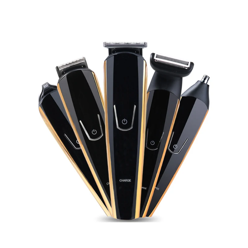 Машинка для стрижки волос CHJPRO 5 в 1 10 Вт USB зарядка профессиональный триммер