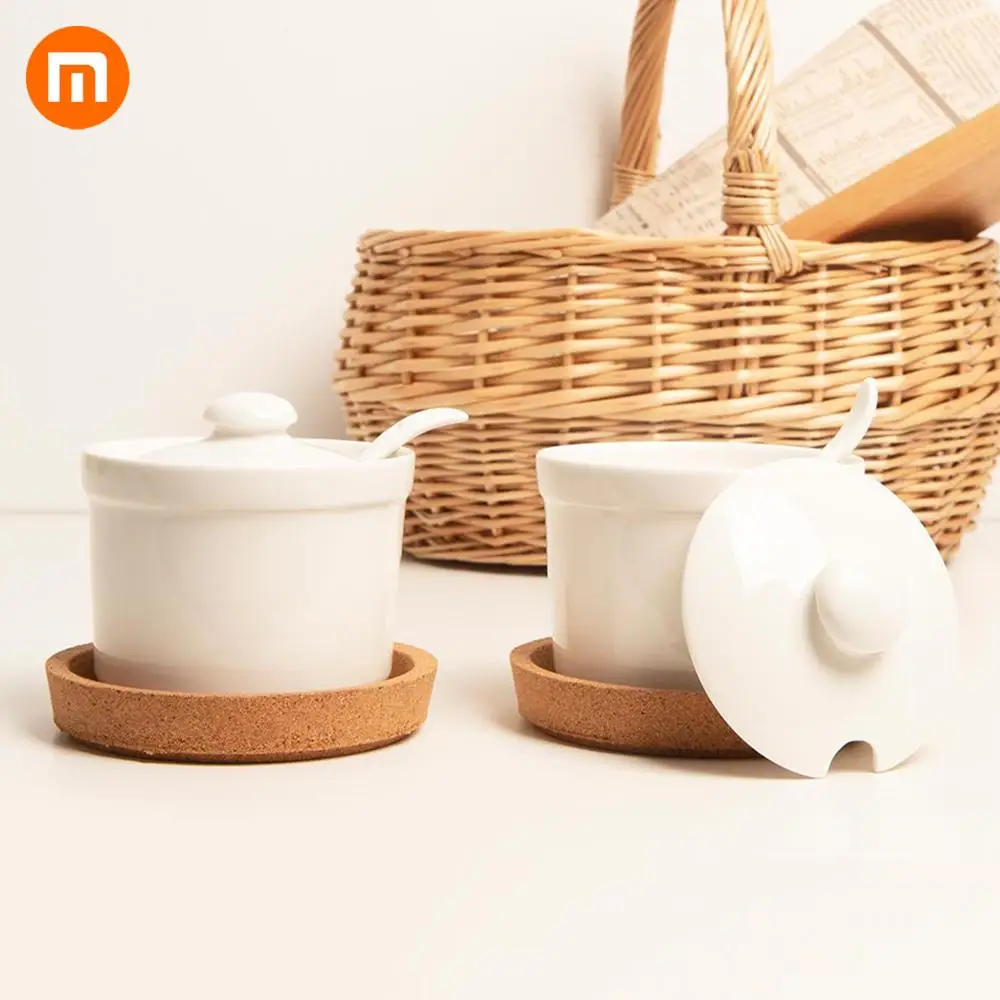 

New Xiaomi Xianger Oak 3Pcs Natural Cork Coasters Multifunctional Coffee Pads Cup Mat Restaurant Cafe Supplies Eco Friendly