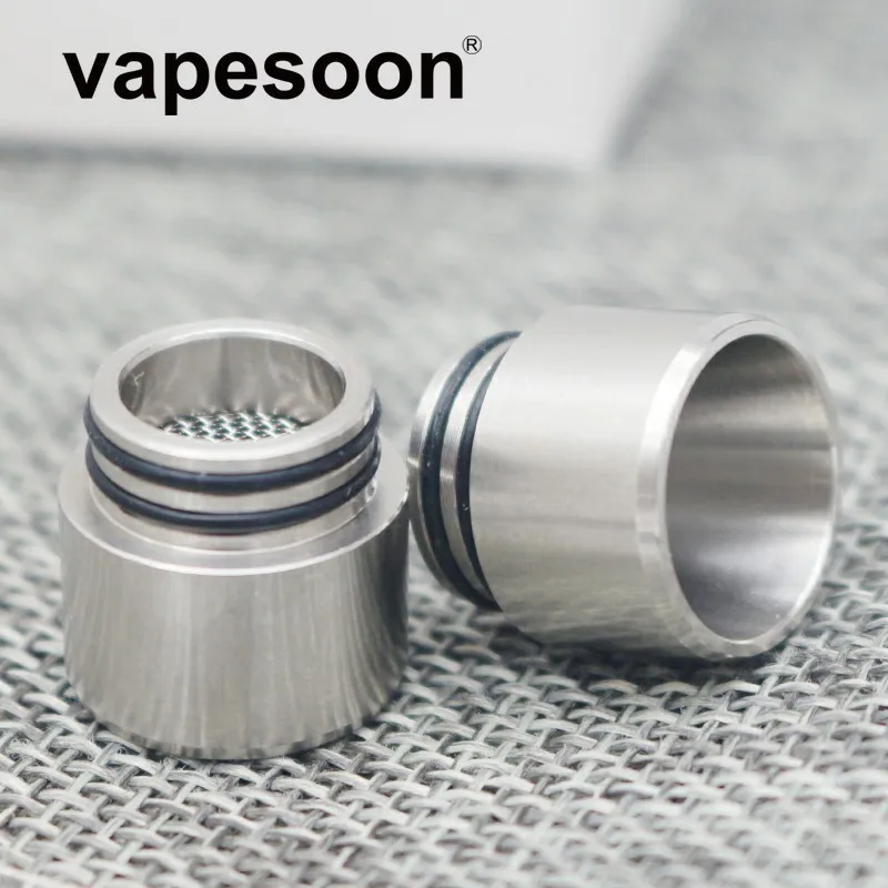 

Rainbow silver Stainless Steel Vape Mouthpiece 810 Drip Tip for e-cigarette Atomizer for TFV12 Prince / TFV8 Big Baby /CASCADE