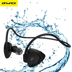 AWEI A840BL водостойкие Bluetooth наушники беспроводные наушники с микрофоном стерео гарнитура Fone de ouvido Auriculares Ecouteur