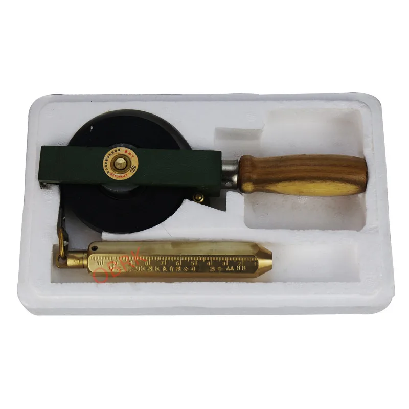 Koop 10 M Brandstof Meten Apparaat Olie Tank Gauging Tapes Met Messing Afgestudeerd Plumb Bobs