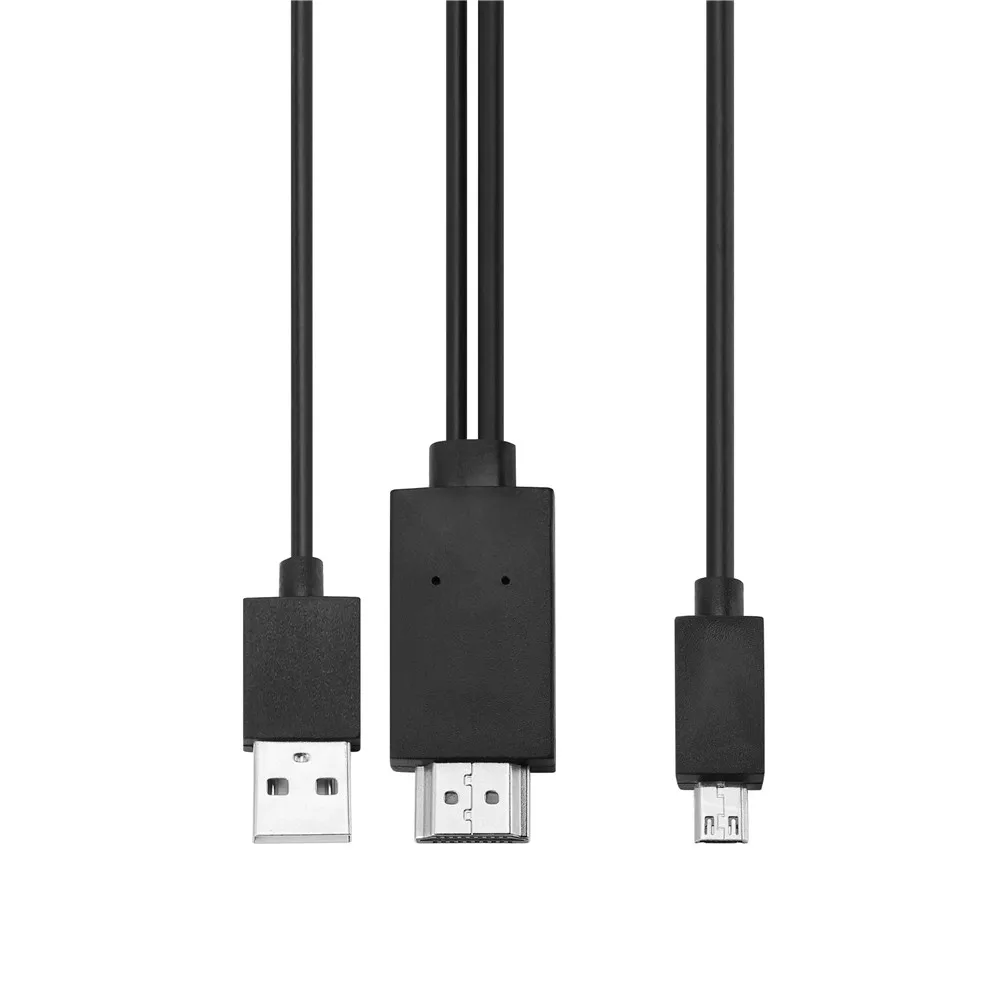 Высокое качество Micro USB 11 Pin к HDMI HDTV адаптер AV видео кабель для samsung Galaxy Note2 Note 3 S3 S4 S5