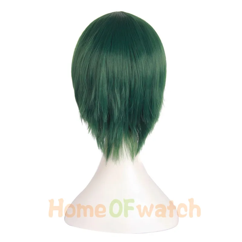 MapofBeauty 1" короткие прямые волосы Черный Коричневый Золотой Зеленый Фиолетовый Синий Красный косплей парик синтетические термостойкие волосы