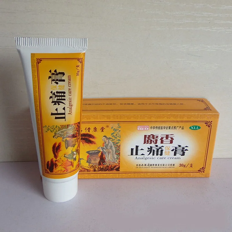 

3pcs One course Musky Analgesic Cream 30g Neck And Shoulder Joint Pain Ointment Blood Circulation Shujin Collaterals