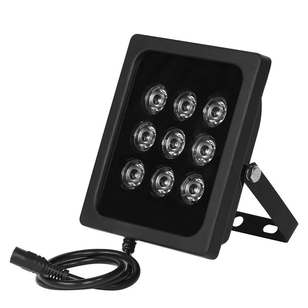  AZISHN CCTV 9pcs Array LEDS IR illuminator infrared IR Light Outdoor CCTV Fill Light Night Vision f - 32755190966