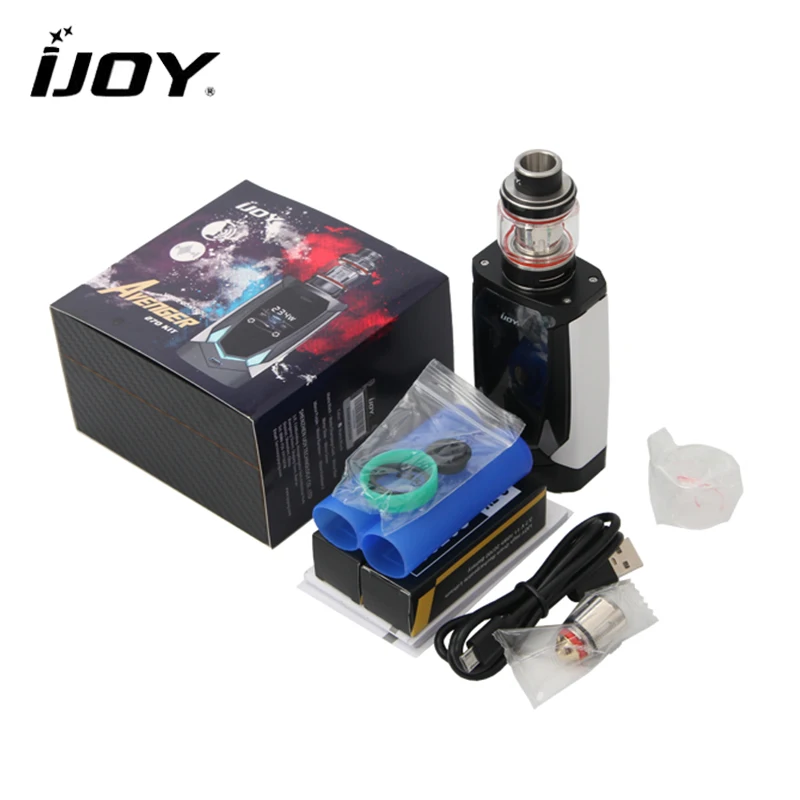 Original IJOY Avenger 270 Kit Electronic Cigarette 234W Box Mod 4.7ML AVENGER SUBOHM Tank with Dual 20700 Battery Original IJOY Avenger 270 Kit Electronic Cigarette 234W Box Mod 4.7ML AVENGER SUBOHM Tank with Dual 20700 Battery