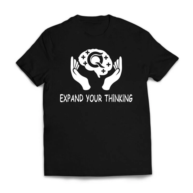 

EXPAND THINKING QANON SHIRT WWG1WGA MENS 2ND AMENDMENT AR15 MAGA Q ANON SHIRT