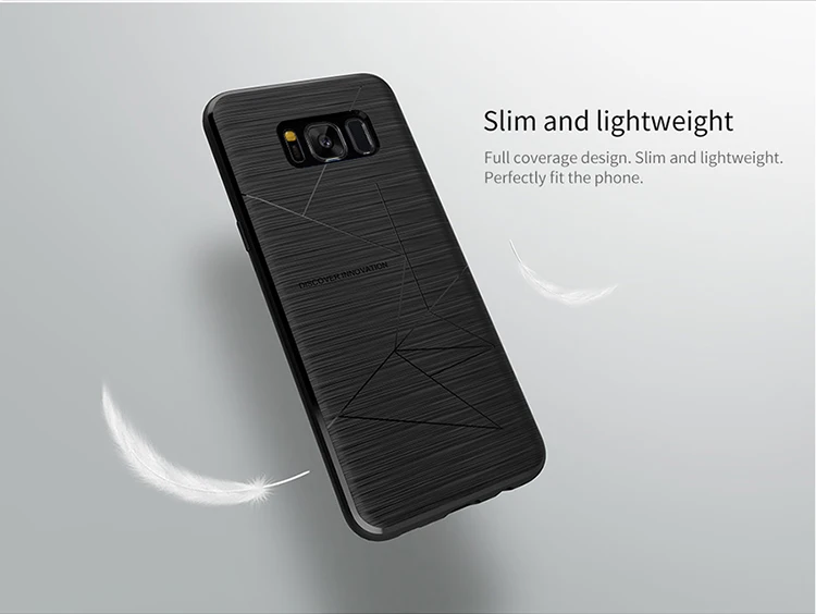Nillkin Магнитная функция волшебный чехол для Samsung Galaxy S8 S8 плюс анти-отпечатков пальцев термополиуретановая накладка на заднюю панель из матовой Защитные чехлы для мобильных телефонов