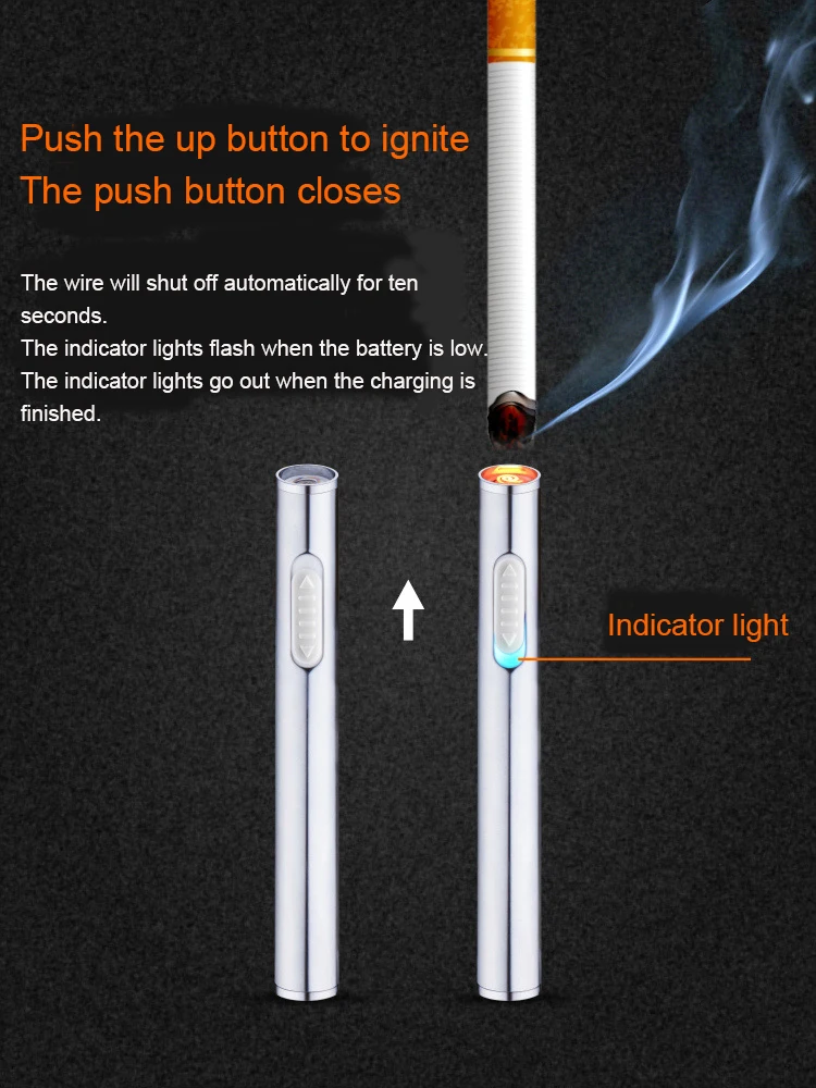 Buy USB Electronic Rechargeable Battery Flameless Car