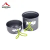 Ultralight Camping Cookware Utensils outdoor tableware set Hiking Picnic Backpacking Camping Tableware Pot Pan 1-2persons ► Photo 2/6