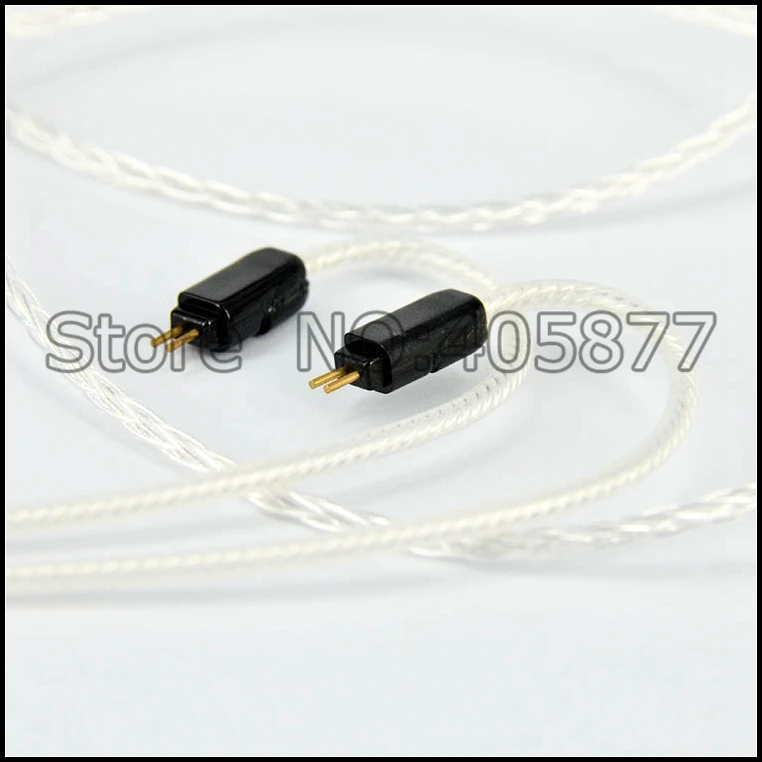 Hi End silver plated Westone W4R UM3X ES3 ES5 headphone cable Westone audio cable extension headphone update cable