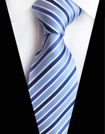 Новые Галстуки 8 см для мужчин, Классический Полосатый клетчатый Цветочный Пейсли галстук с геометрическим узором, деловые Свадебные вечерние жаккардовые галстуки - Цвет: TT-06