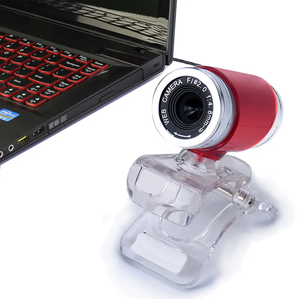 Omiky mecall USB 50MP HD веб-камера Веб-камера для компьютера ПК ноутбук Настольный красный