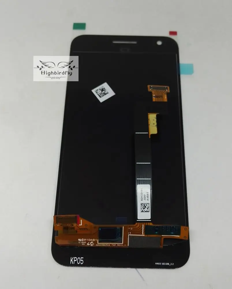 2016 لجوجل بكسل s1 شاشة lcd + touch زجاج الجمعية ل إصلاح أجزاء المحمول amoled