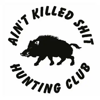 

Hunt Sticker Name Hunting Shoot Boar Decal Hunter Shop Posters Vinyl Wall Decals Decor Chase Mural Sticker