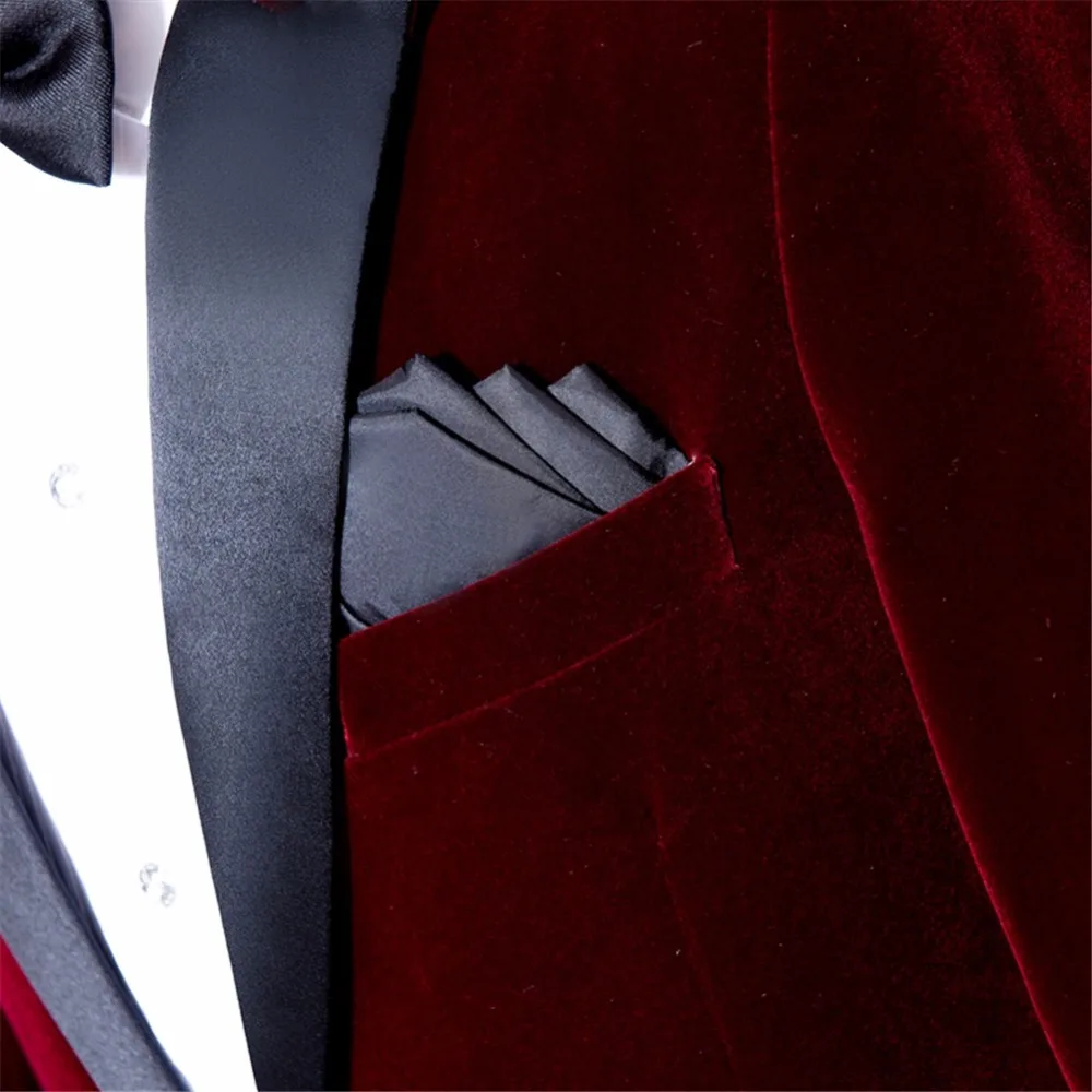 Suit velvet blazer (15)