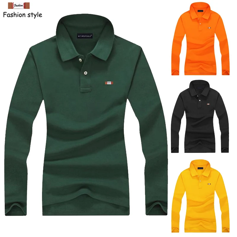 women's solid color polo shirts