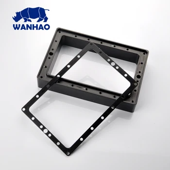 Wanhao D7 スペアパーツ Wanhao 3D プリンタ部品樹脂タンク樹脂トレイ付加価値税 + FEP フィルム + ゴムシール