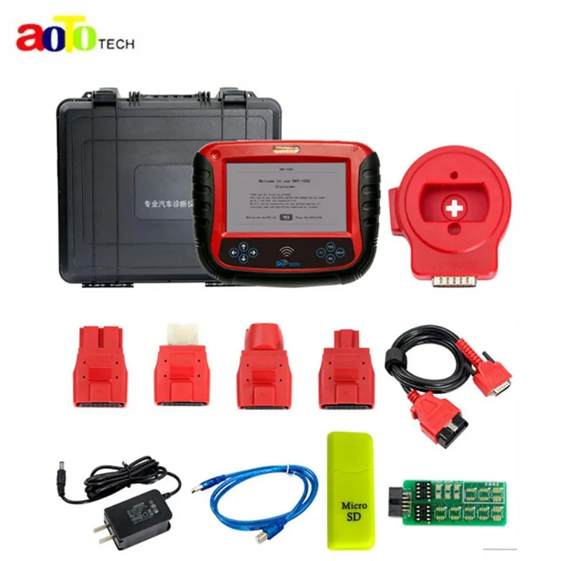 

AOTOTECH Original SKP 1000 SKP1000 Tablet Auto Key Programmer for All Locksmiths Perfectly Replaces SKP900 Key Programmer