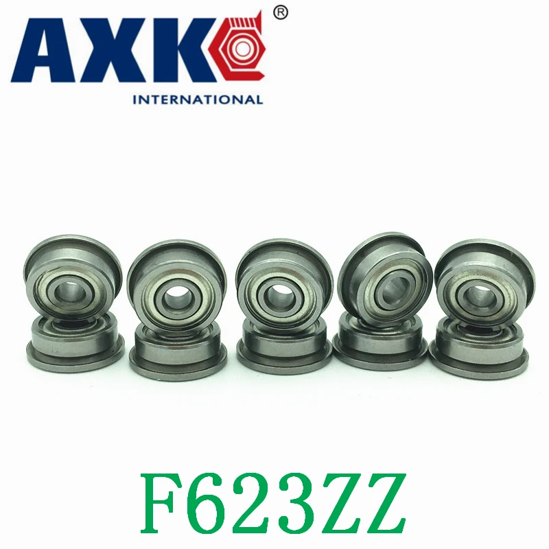 Фланцевый подшипник F623zz 3*10*4 мм 10 шт./1 партия|bearing bearing|bearing 10pcsbearing bushing |