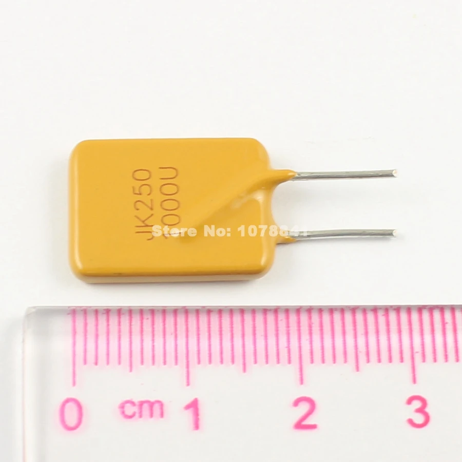 10Pcs JinKe Polymer PPTC PTC DIP Resettable Fuse 250V 1A JK250-1000U