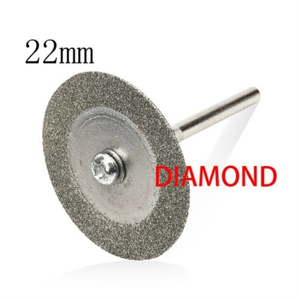 Режущий диск алмазный шлифовальный диск дисковый пильный диск абразивный Мини дрель роторный инструмент Аксессуары 5 шт. 22 мм