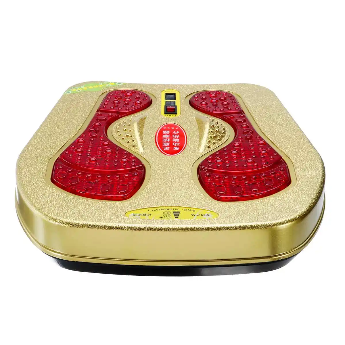 Electric Foot Massager 20W 220V Vibration Infrared Heating Magnetic therapy Spa Relax Magnetic US Plug Blood Circulation Adjust