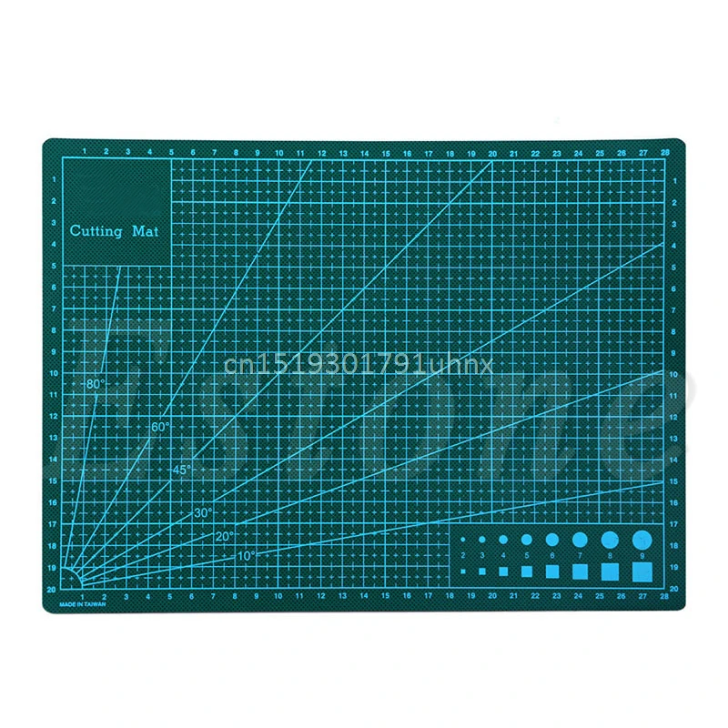 

A4 PVC Self Healing Cutting Mat Multifunction Craft Quilting Grid Lines Printed Board 30x22CM