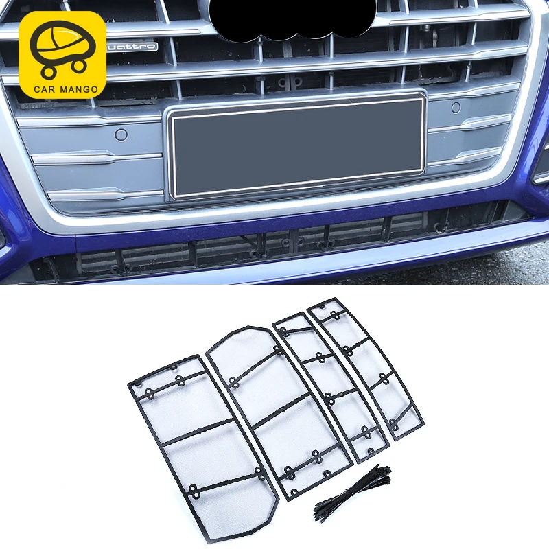 

CarManGo for Audi Q5 2018 Car Auto Insect proof net Car Insect Screening Mesh Front Grill Insert Net