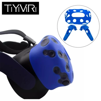 

For Htc Vive PRO Vr Virtual Reality Headset Elastic Protective Cover Silicon Protective Helmet Case Controller Handle Case Shell