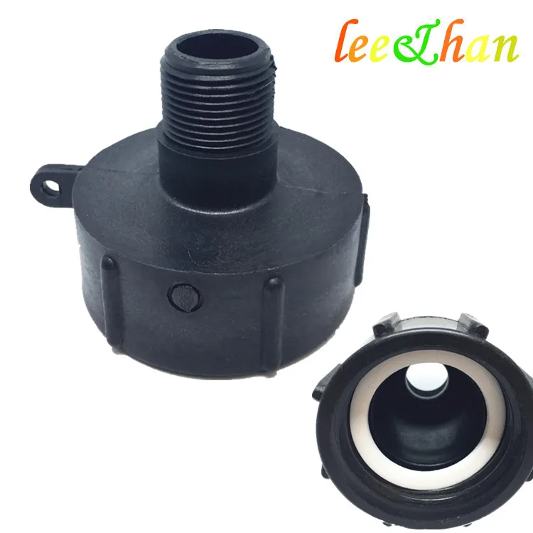 IBC Adapter Converts Inner Coarse Buttress Male Fine Thread Connnector 38mm