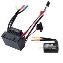 SURPASSHOBBY 3650 3900KV/4P бесщеточный двигатель с радиатором 60A бесщеточный комплект ESC Combo для 1/10 Запчасти для радиоуправляемых автомобилей аксессуары