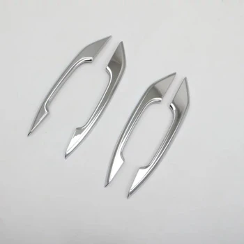 

For Audi A4 Sedan B9/9L 2016 2017 Car ABS Chrome External Side Door Handles Cover Trim Bezel Strips Decoration Frames Parts 4pcs