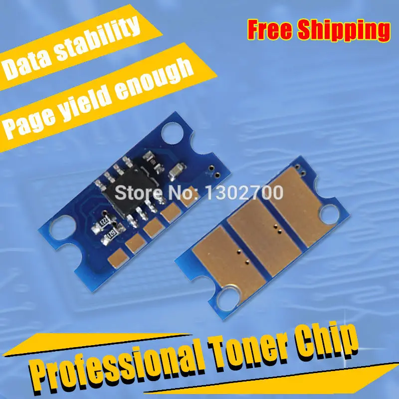 

A0V301F A0V30HF 30CF 306F toner cartridge chip for Konica Minolta magicolor 1600W 1650EN 1680MF 1690MF 1600 powder refill reset